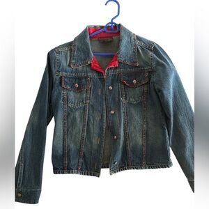 Vintage Contemporary Daniel K Embellished Denim Jacket SZ Small